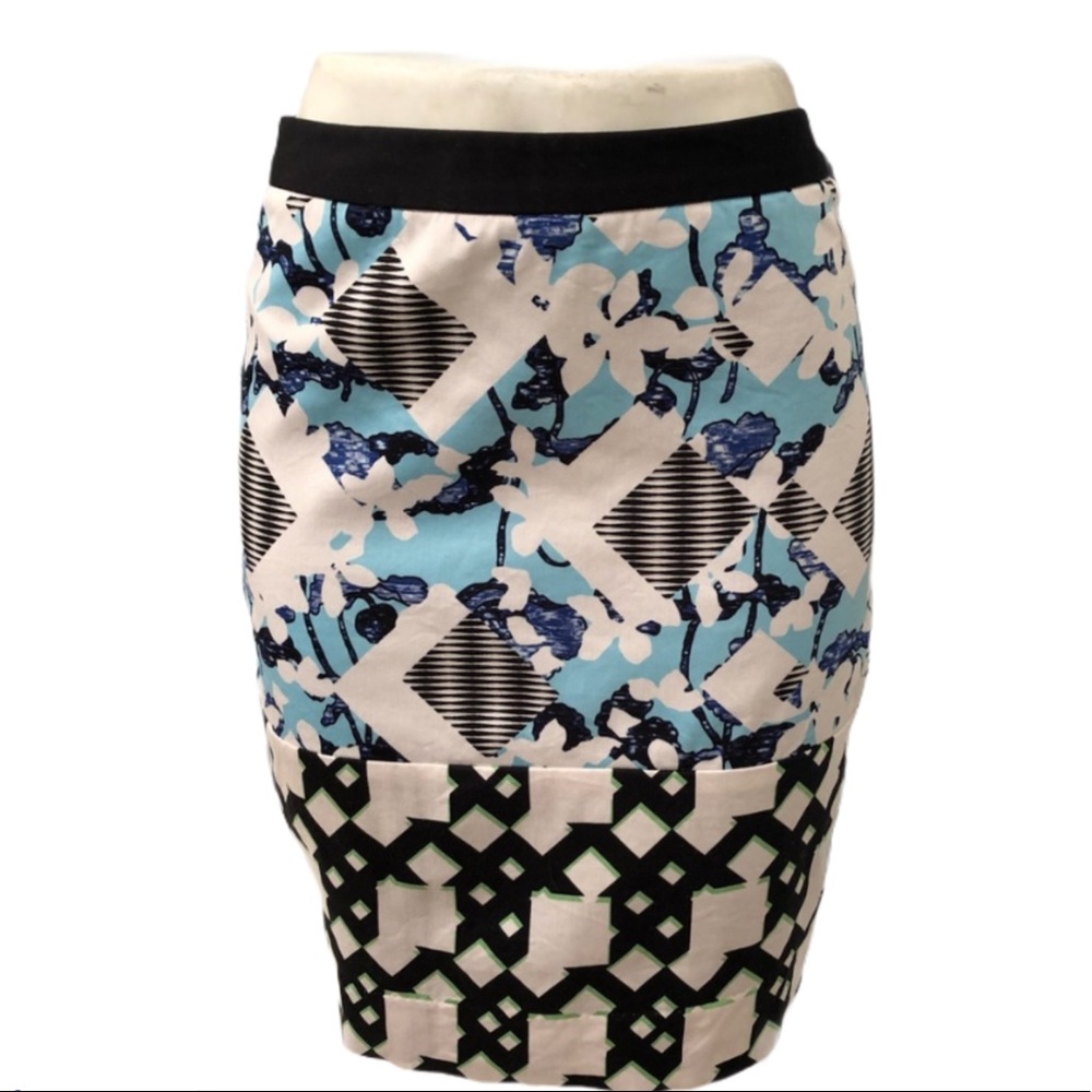 Peter Pilotto Multi Colored Print Skirt Size 4